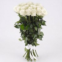 Ассоль (25 красных/белых роз)